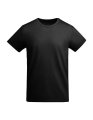 Heren T-shirt Eco Roly Breda CA6698 zwart